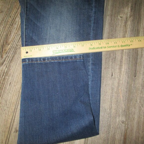 Liverpool The Girlfriend Jeans Women Size 6/28 Dark Blue Msre 30.5x28 - Picture 10 of 13